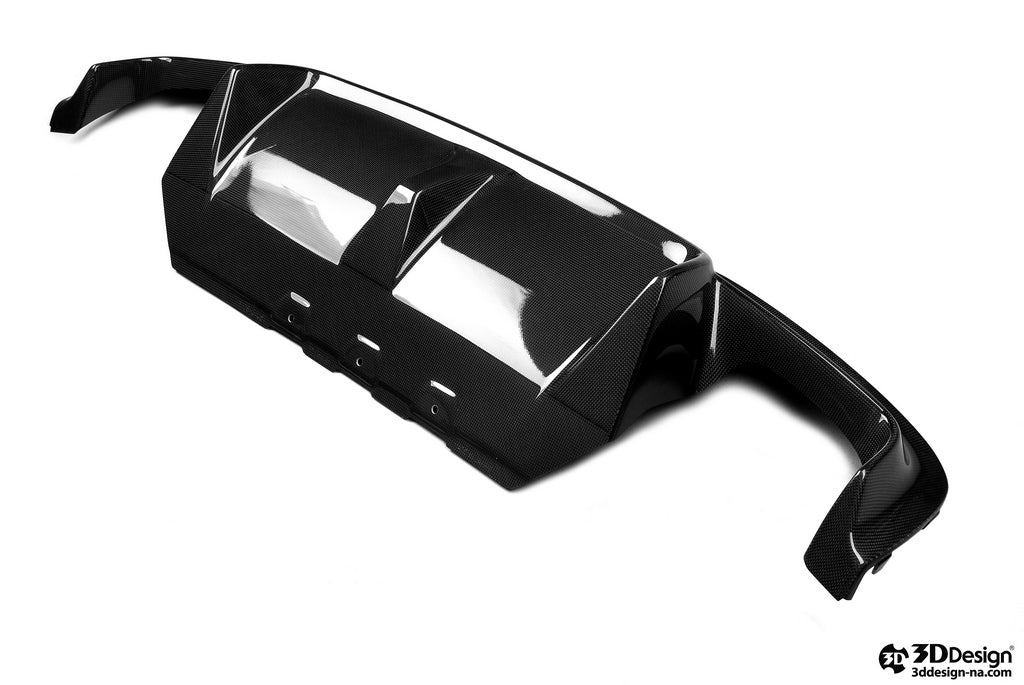 3D Design F10 M5 Carbon Rear Diffuser