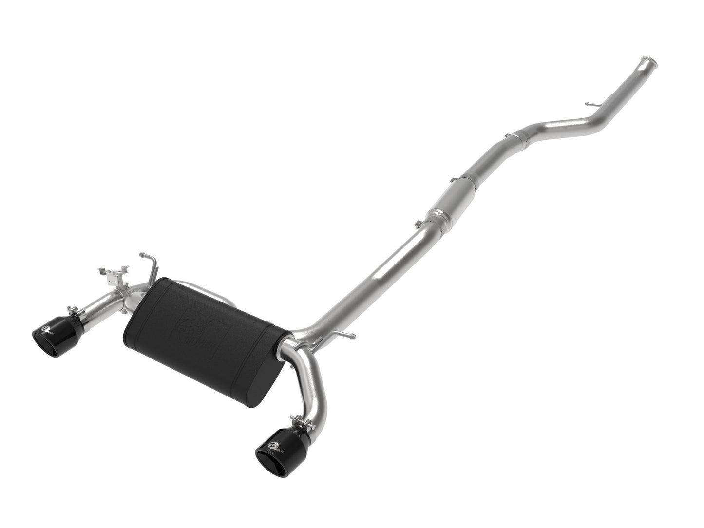 aFe MACH Force-Xp 3 IN to 2-1/2 IN 304 Stainless Steel Cat-Back Exhaust System BMW M235i (F22/23) 14-16 L6-3.0L (t) N55