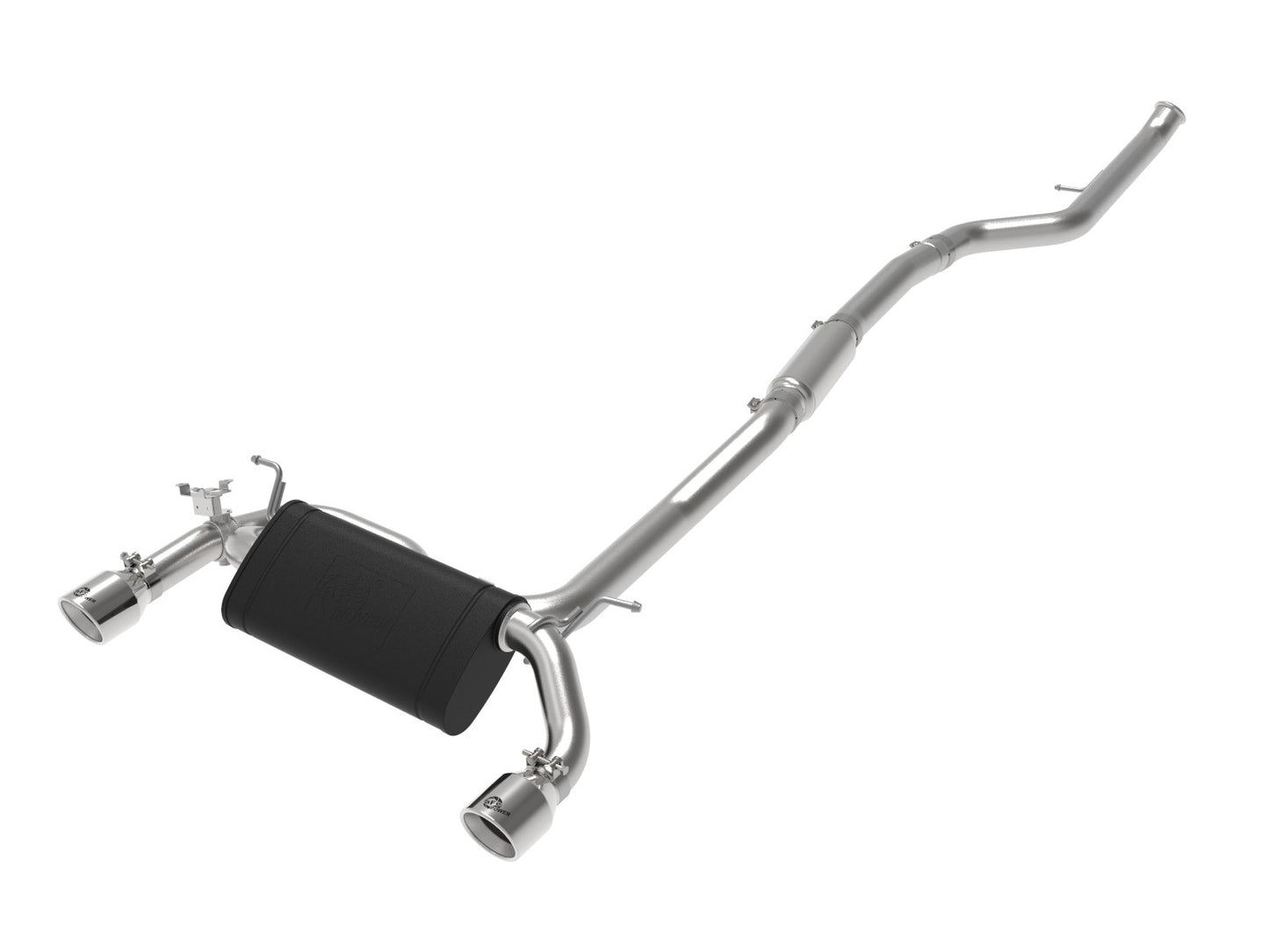 aFe MACH Force-Xp 3 IN to 2-1/2 IN 304 Stainless Steel Cat-Back Exhaust System BMW M235i (F22/23) 14-16 L6-3.0L (t) N55