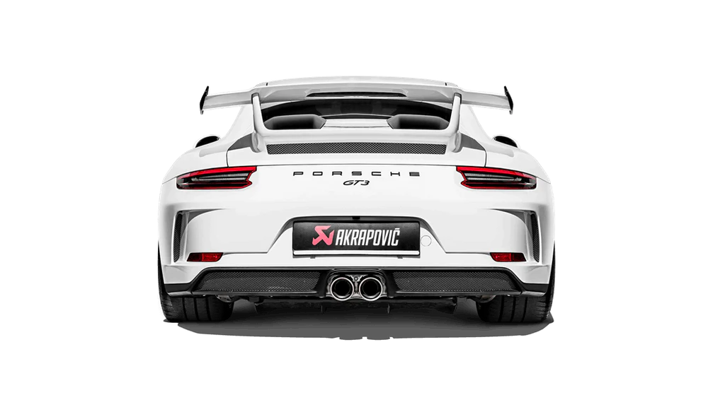Akrapovic 991.2 / 911 GT3 Slip-On Exhaust System with Tail Pipe Set (Titanium)