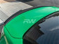 RWCarbon BMW F30 F80 M4 Style Carbon Fiber Trunk Spoiler