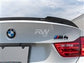 RWCarbon BMW F82 M4 CS Style CF Trunk Spoiler