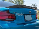 RWCarbon BMW F22/F87 GTX Carbon Fiber Trunk Spoiler