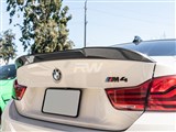 RWCarbon BMW F82 M4 RWS Carbon Fiber Trunk Spoiler