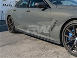 RWCarbon BMW G16/F93 M8 Gran Coupe CF Side Skirt Extensions