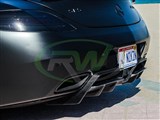 RWCarbon Mercedes SLS Renn Style Carbon Fiber Diffuser