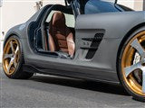 RWCarbon Mercedes SLS Renn Style CF Side Skirt Extensions