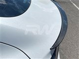 RWCarbon Tesla Model 3 Carbon Fiber Trunk Spoiler
