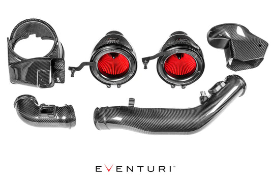 Eventuri BMW F87 M2 Competition S55 Black Carbon Intake System