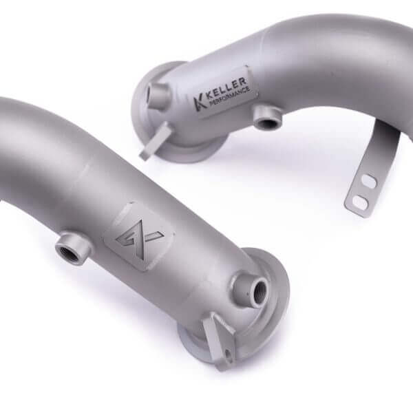 Keller Performance Bmw G30 M550i/X Titanium Cerakote Race Downpipes